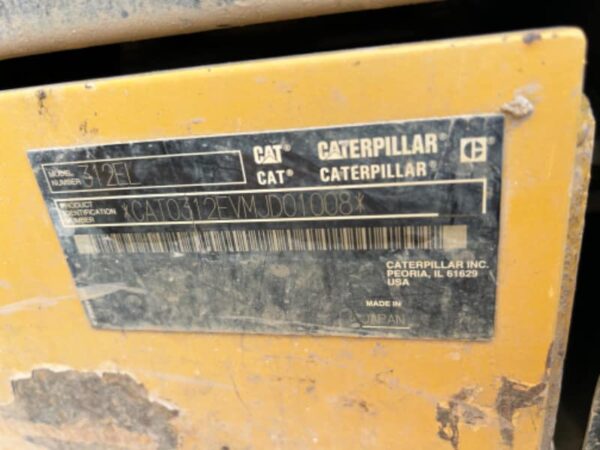 2014 CATERPILLAR 312E - Image 7